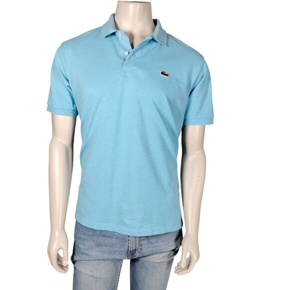 Lacoste Other - Lacoste Classic Fit Polo Shirt Size Large Light Blue Collared Short Sleeve